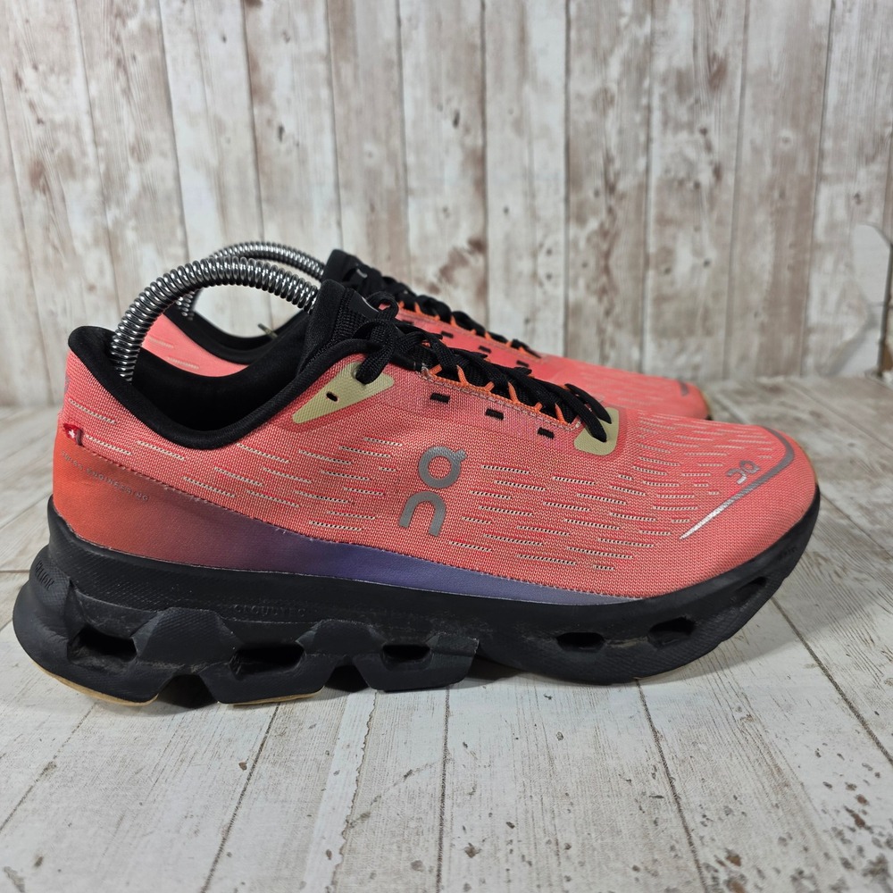On Running Cloudgo Flare Quartz Orange Pink Women Running Shoes 3WE10400879 Sz 9